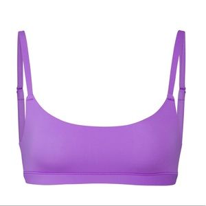 NWT SKIMS Fits Everybody Scoop Neck Bra in Ultra Violet ⚡️💜 Size S